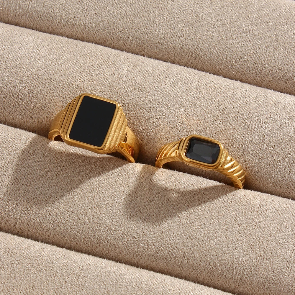 Madeline Jewels Minimalist Geometric Ring