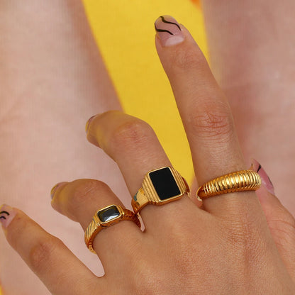 Madeline Jewels Minimalist Geometric Ring